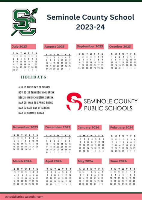 seminole county calendar